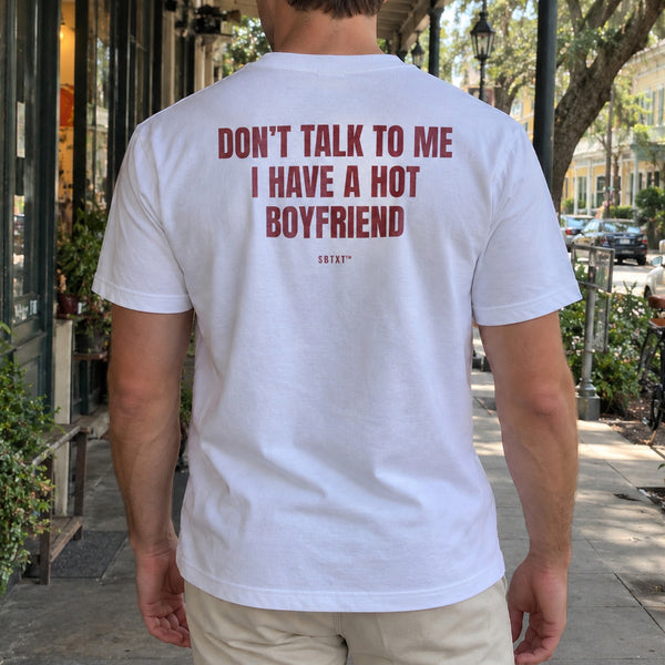 The Hot Boyfriend Tee - worn, second street photo