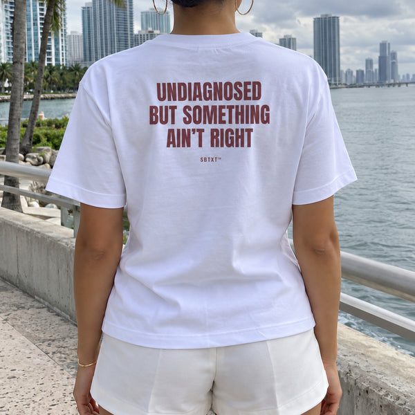 The Undiagnosed Tee - worn, street photo